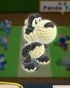 Panda Yoshi, from Yoshi's Woolly World.
