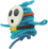 Artwork of a blue Shy Guy from Yoshi's Woolly World