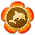 Action Badge (Dolphin Kick)
