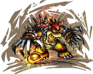 Mario Strikers Charged Artwork: Bowser