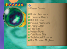 The Crystal Ball in which the player could purchase minigames.