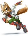 Fox McCloud's artwork from Super Smash Bros. for Nintendo 3DS / Wii U