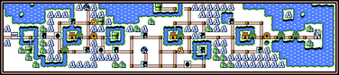 Ice Land as it appears in Super Mario Bros. 3