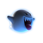 Boo artwork from Luigi's Mansion 3