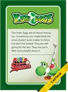 Level 3 Yoshi Eggs card from the Mario Super Sluggers card game