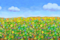 Background used in Flower Fields