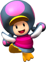 Penguin Toadette from Mario Kart Tour