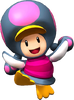 Penguin Toadette from Mario Kart Tour