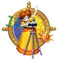 Artwork of Princess Daisy with a camera from Mario Party 6. Inspired by from the mini-game Freeze Frame.