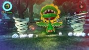 Petey Piranha creating two tornadoes for his Vicious Twister