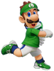 Artwork of Luigi from Mario Tennis Fever