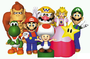 Group artwork from Mario Party