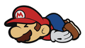 Mario knocked out