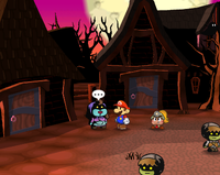 A Twilighter in the west of Twilight Town.