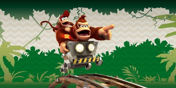 Banner from an opinion poll on characters from Donkey Kong Country Returns HD for the Nintendo Switch