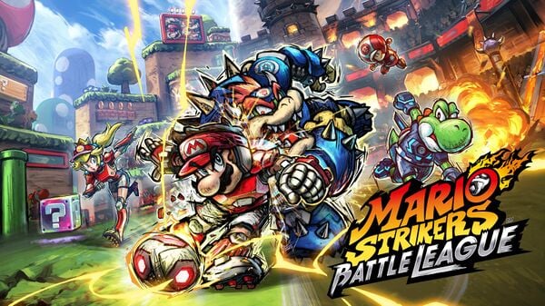 Picture shown when the player matches all cards in a Mario Strikers: Battle League-themed Memory Match-up activity