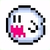 Boo icon in Super Mario Maker 2 (Super Mario World style)