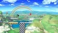 The stage signaling the sudden move downwards