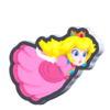 Swimming Peach Standee from Super Mario Bros. Wonder