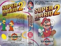 Argentinian The Adventures of Super Mario Bros. 3 VHS cover featuring Super Mario Bros. 2 artwork