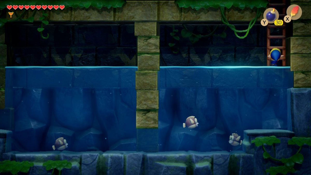 File:TLOZ LA remake Cheep Cheeps.jpg - Super Mario Wiki, the Mario ...