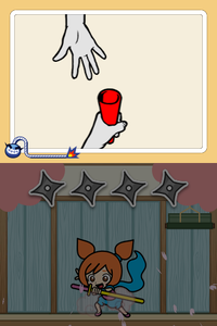 WWG SplitScreen Ana microgame top screen.png