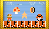 Super Mario Bros. collection from Nintendo Badge Arcade