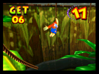 Speedy Swing Sortie in the game Donkey Kong 64.