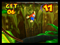 Speedy Swing Sortie! in Donkey Kong 64