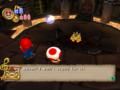 Mario and Toad confront Bowser.
