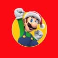 Option in a holiday cheer Play Nintendo opinion poll. Original filename: <tt>PLAY-4256-Holiday2019Poll01_Luigi_1x1_v1.6ef5f3152e16d0ba.jpg</tt>
