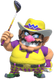 Artwork of Wario in Mario Golf: Super Rush
