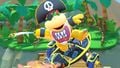 Bowser Jr. (Pirate) tricking in the Pirate Sushi Racer on the Reverse variant