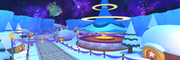 3DS Rosalina's Ice World from Mario Kart Tour