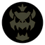 Dry Bowser's emblem from Mario Kart Tour