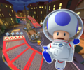 The course icon of the Reverse/Trick variant with Toad (Astronaut)