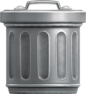 A Garbage Can from Mario vs. Donkey Kong on Nintendo Switch.