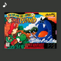 Cover image for the Top tracks playlist from Super Mario World 2: Yoshi's Island on Nintendo Music