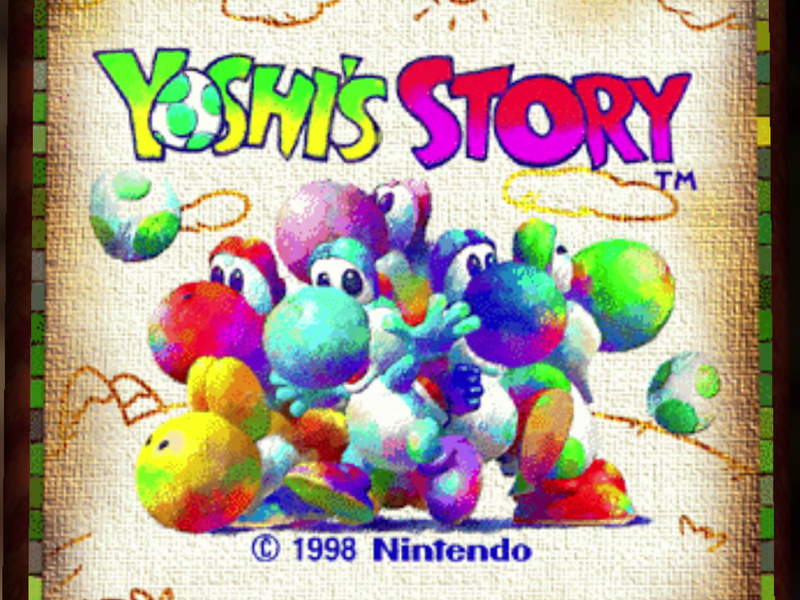 File:NM YS Yoshis Story!.png