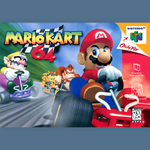 Album art for Mario Kart 64 in Nintendo Music