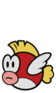 Cheep Cheep Idle Animation from Paper Mario: Color Splash