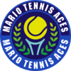 Item sticker for the Mario Tennis Aces trophy in the Trophy Creator application