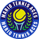 Item sticker for the Mario Tennis Aces trophy in the Trophy Creator application