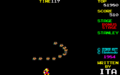 Gameplay of a Bonus Stage in the NEC PC-8801 series version.