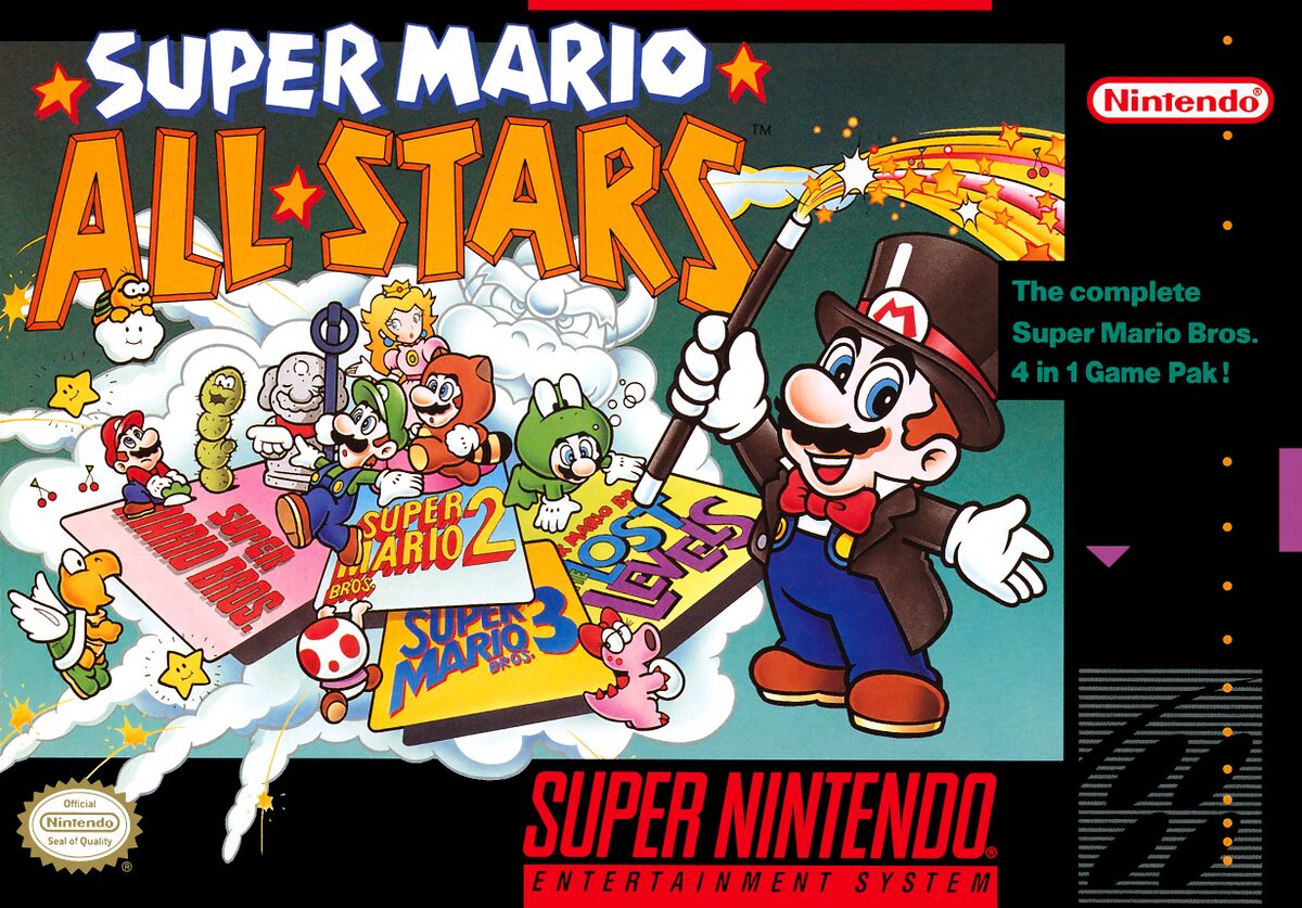 Mario Snes All Stars Super Mario All-Stars - Super Mario Wiki, the Mario encyclopedia