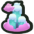 Fluff-Puff Peaks' icon from Super Mario Bros. Wonder