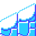 The Super Mario Bros. night snow Gentle Slope