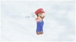 A screenshot of Mario doing a Quick Drop in Super Mario Odyssey.