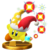 Beam Kirby's trophy render from Super Smash Bros. for Wii U