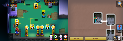 Ninth block in Woohoo Hooniversity of Mario & Luigi: Superstar Saga + Bowser's Minions.